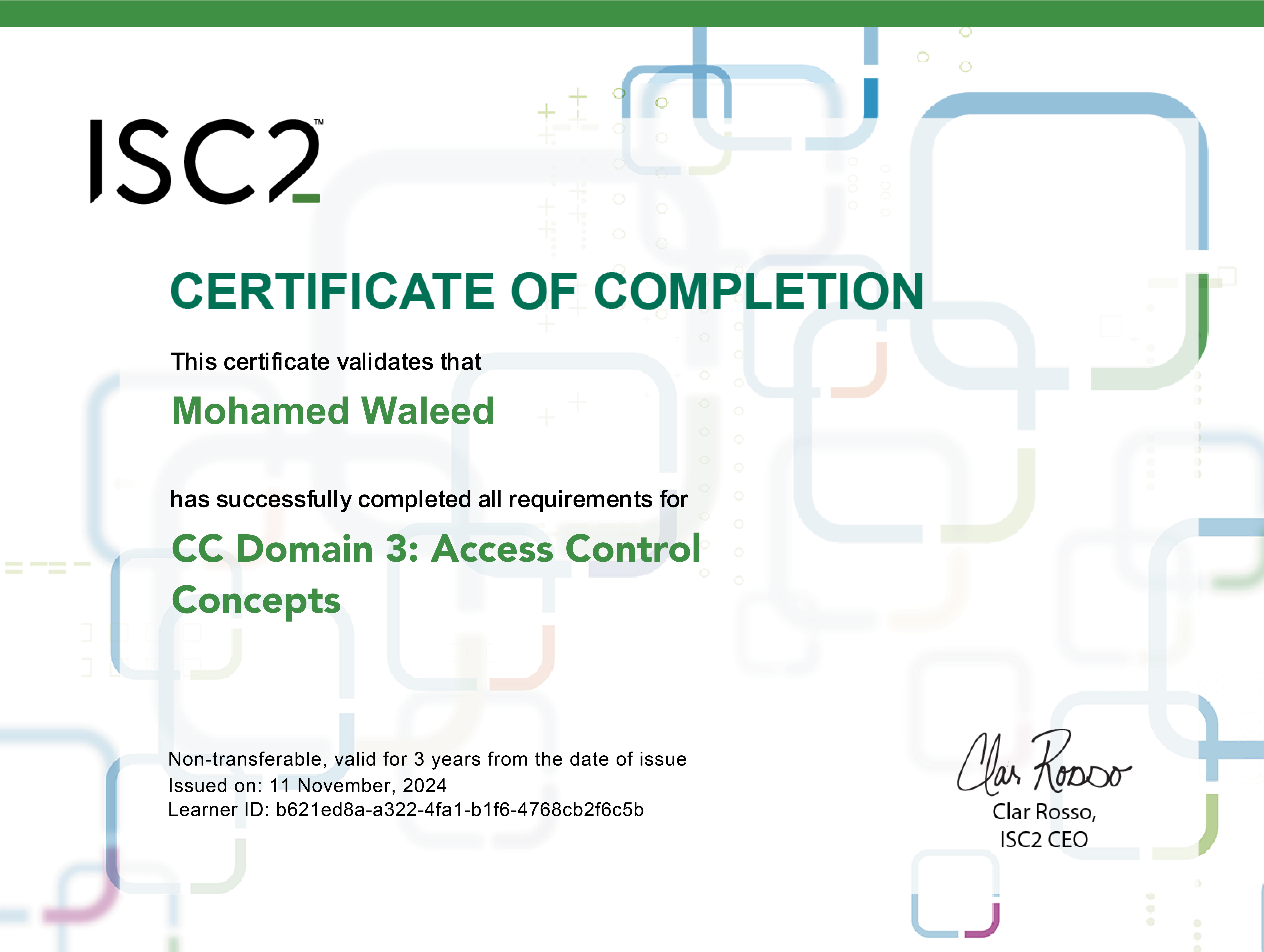 Certificate 1